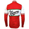 Montella Cycling Long Sleeve La Casera Retro Long Sleeve Cycling Jersey