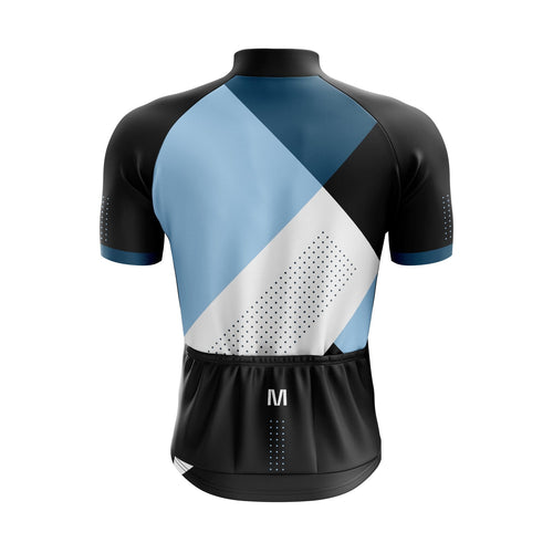 Montella Cycling Men's Blue Flex Cycling Jersey
