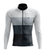 Montella Cycling Men's Grey Long Sleeve Cycling Jersey