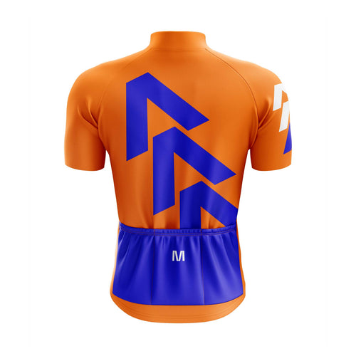 Montella Cycling Men's Orange Arrows Cycling Jersey