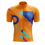 Montella Cycling Men's Orange Tempo Cycling Jersey