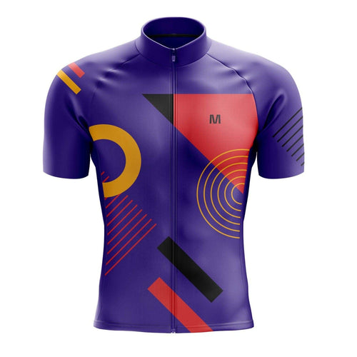 Montella Cycling Men's Purple Tempo Cycling Jersey