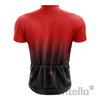 Montella Cycling Men's Red Gradient Cycling Jersey