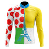 Montella Cycling Men's Tour De France Long Sleeve Cycling Jersey