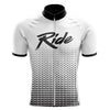 Montella Cycling Men's White Ride Cycling Jersey