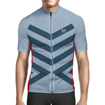 Montella Cycling S / Jersey Only Men's Grey Pro Cycling Jersey or Bibs