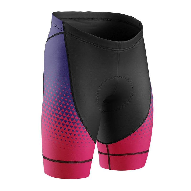 Montella Cycling Women Pink Gradient Cycling Shorts