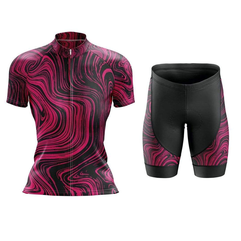 Montella Cycling Pink Women's Cycling Jersey and Shorts