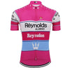 top-cycling-wear S / Pink Reynolds Paris Retro Men's Cycling Jersey