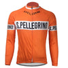 Montella Cycling Long Sleeve San Pellegrino Retro Long Sleeve Cycling Jersey