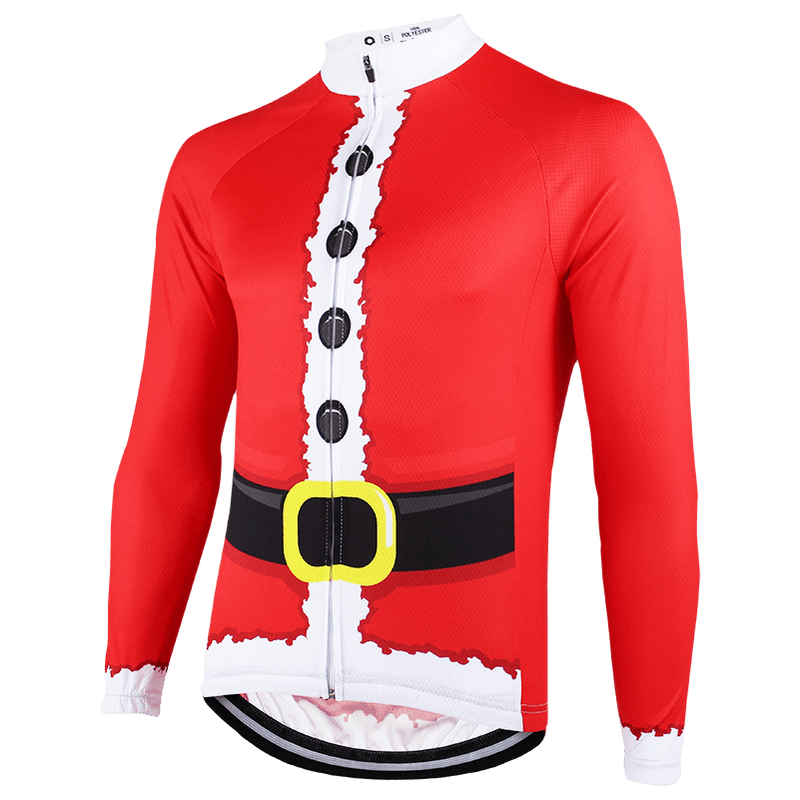 Santa cycling deals jersey