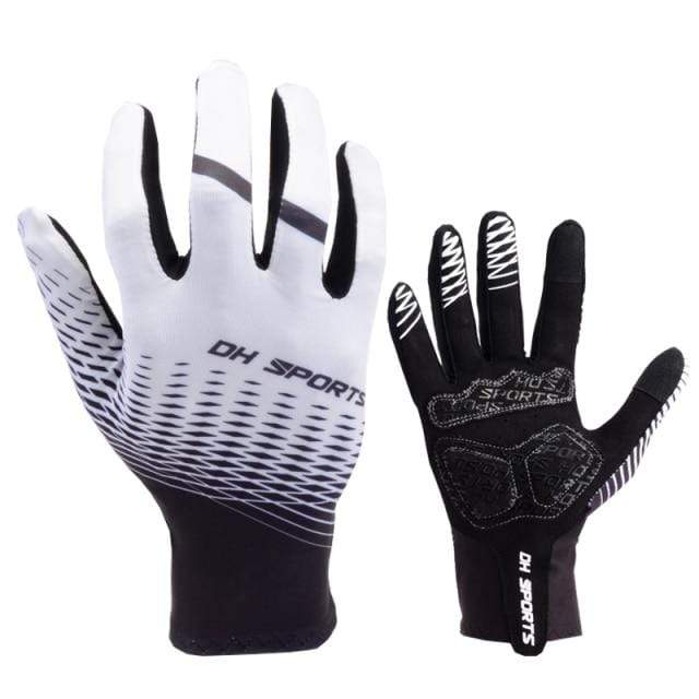 Montella Cycling White / L Shockproof Full Finger Cycling Gloves