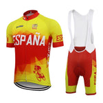 Montella Cycling Cycling Kit Spain Cycling Team Jersey and Bibs