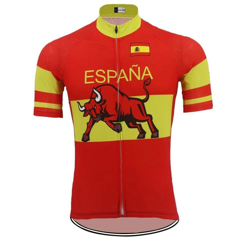 top-cycling-wear Spain Men's Cycling Jersey