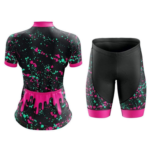 Montella Cycling Splashes Women's Cycling Jersey and Shorts