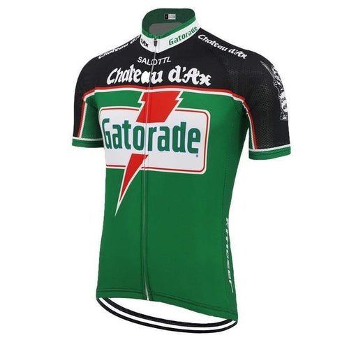Montella Cycling Team Gatorade Chateau d'Ax Retro Cycling Jersey