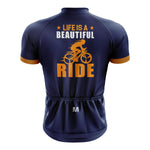 top-cycling-wear Men SS Jersey Beautiful Ride Cycling Jersey