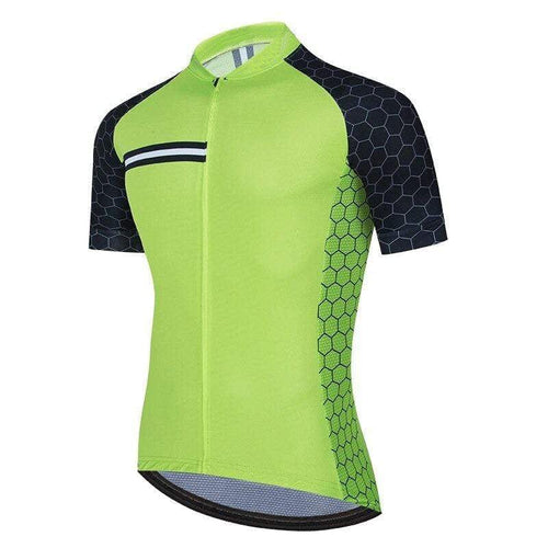 Maglia o bavaglini per ciclismo verde maschile