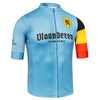 top-cycling-wear S / Blue Vlaanderen Flanders Cycling Jersey