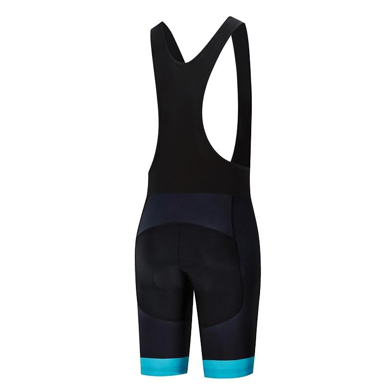 Montella Cycling Cycling Shorts Women's Blue Detail Bib Shorts
