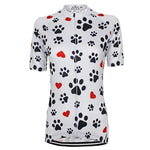 Montella Cycling Women's Dog Paws Cycling Jersey