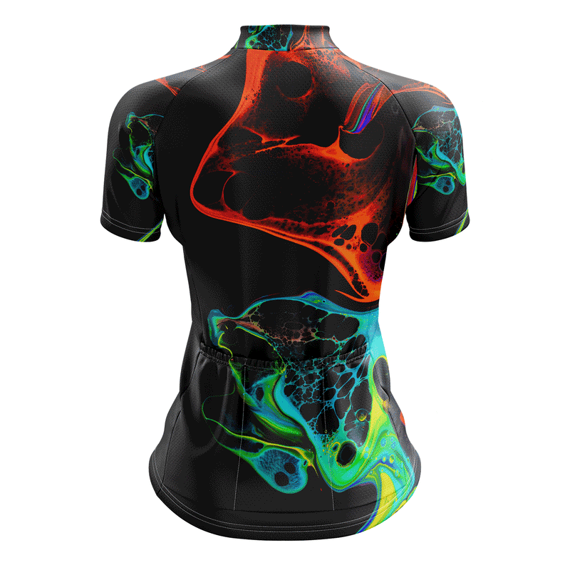 Montella Cycling Women's Fire and Ocean Cycling Jersey
