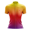 Montella Cycling Women's Orange Gradient Cycling Jersey