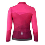 Montella Cycling Women's Pink Cycling Long Sleeve Jersey