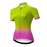 Montella Cycling Cycling Jersey Women's Pink Gradient Cycling Jersey