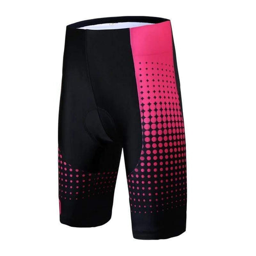 Montella Cycling Women's Pink Gradient Cycling Shorts
