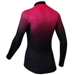 Montella Cycling Women's Pink Long Sleeve Cycling Jersey and Pants