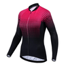 Montella Cycling S / Jersey Only / Summer Polyester Women's Pink Long Sleeve Cycling Jersey and Pants