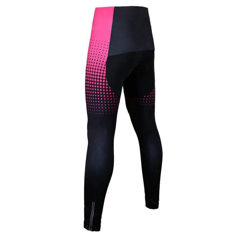 Montella Cycling S / Pants Only / Summer Polyester Women's Pink Long Sleeve Cycling Jersey and Pants