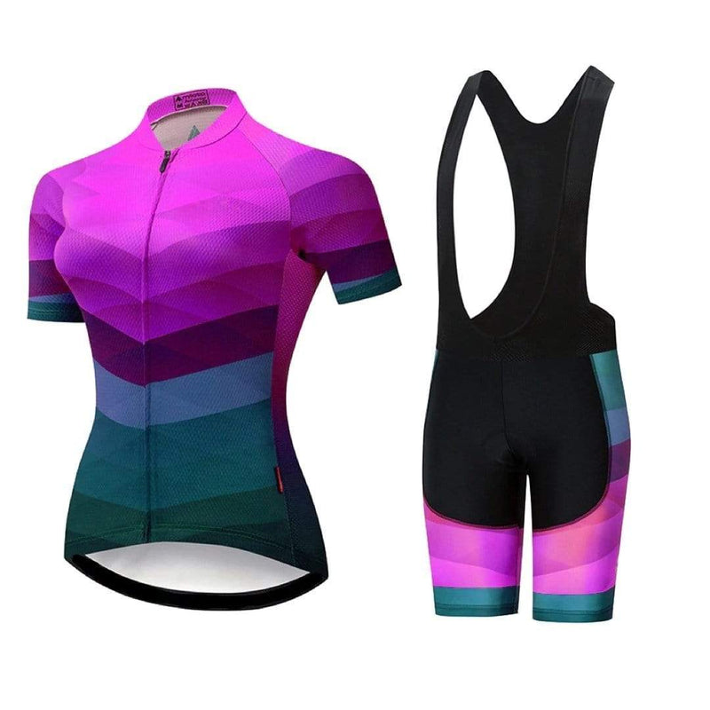 Montella Cycling Women's Pink Pattern Cycling Jersey or Shorts