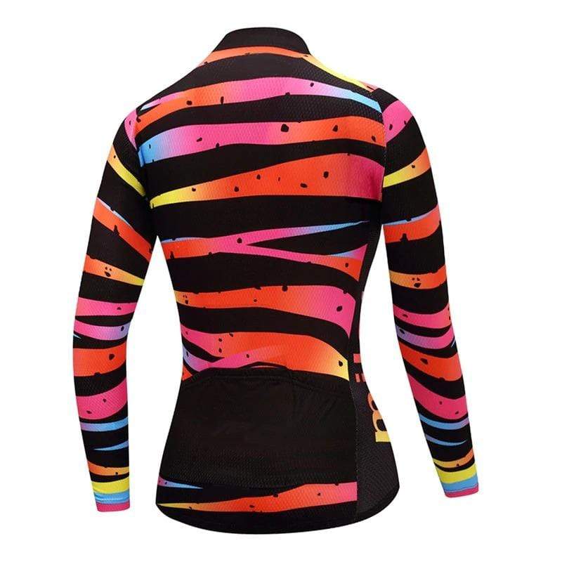 Montella Cycling Women's Tiger Long Sleeve Cycling Jersey